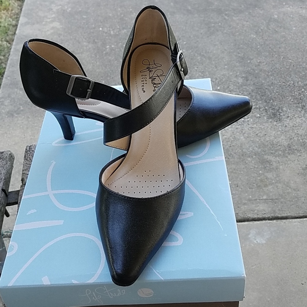 Kamala Black Dress High Heel Shoes